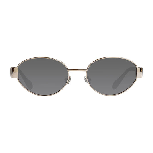 Cassette Optics Harmony Sunglasses - Silver / Polarized Smoke Lens