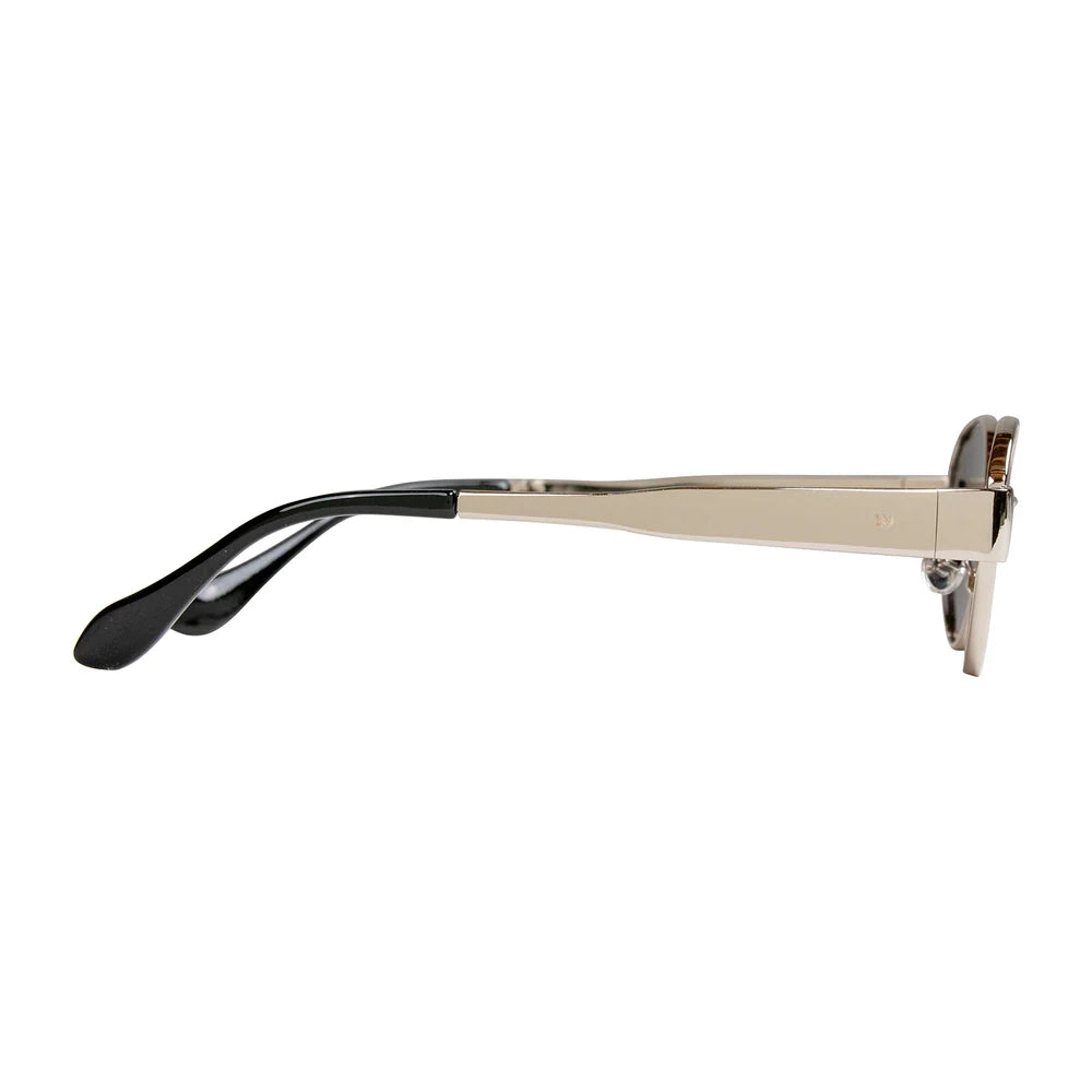Cassette Optics Harmony Sunglasses - Silver / Polarized Smoke Lens