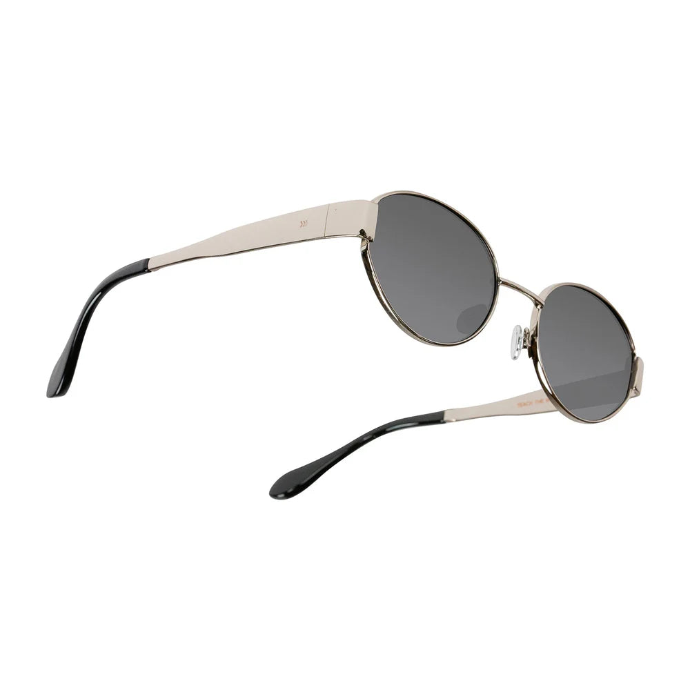 Cassette Optics Harmony Sunglasses - Silver / Polarized Smoke Lens