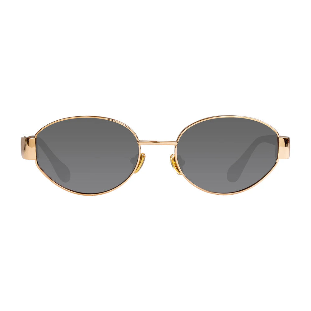 Cassette Optics Harmony Sunglasses - Gold / Polarized Smoke Lens