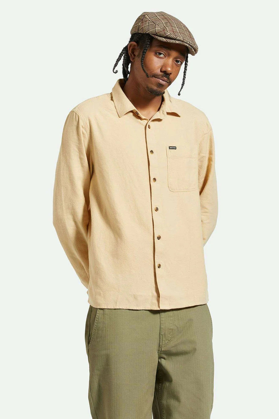 Hasting LW Lightweight Flannel - Wheat