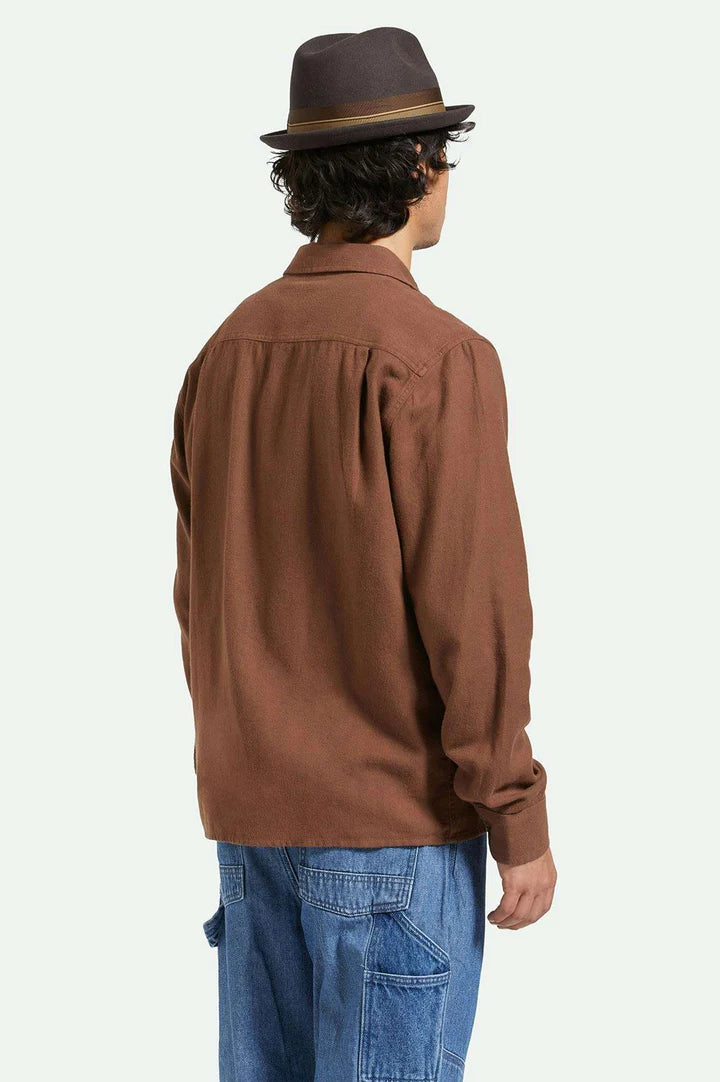 Hasting LW Lightweight Flannel - Pinecone Brown