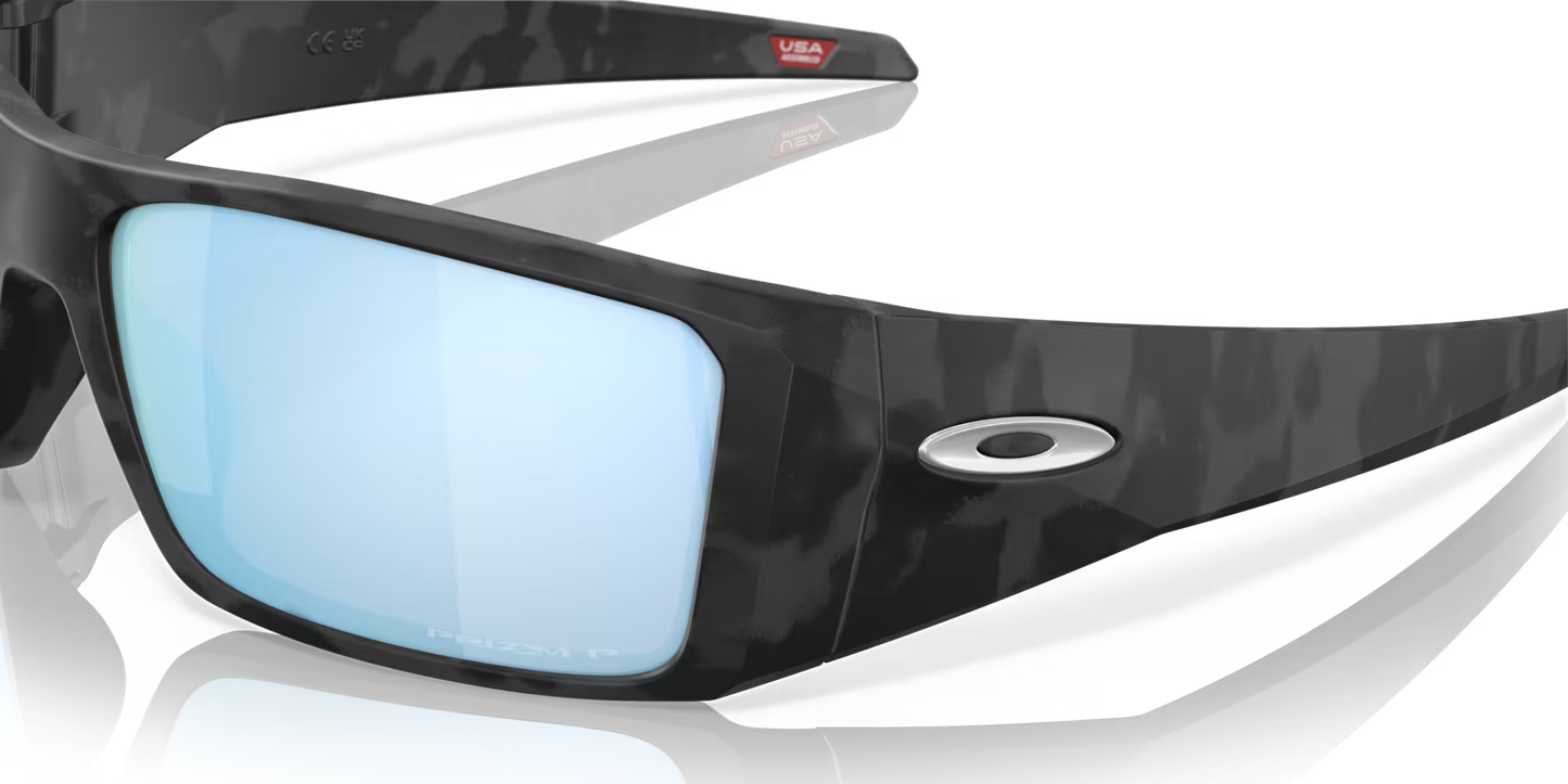 Heliostat Matte Black Camo w/ Prizm Deep Water Polarized