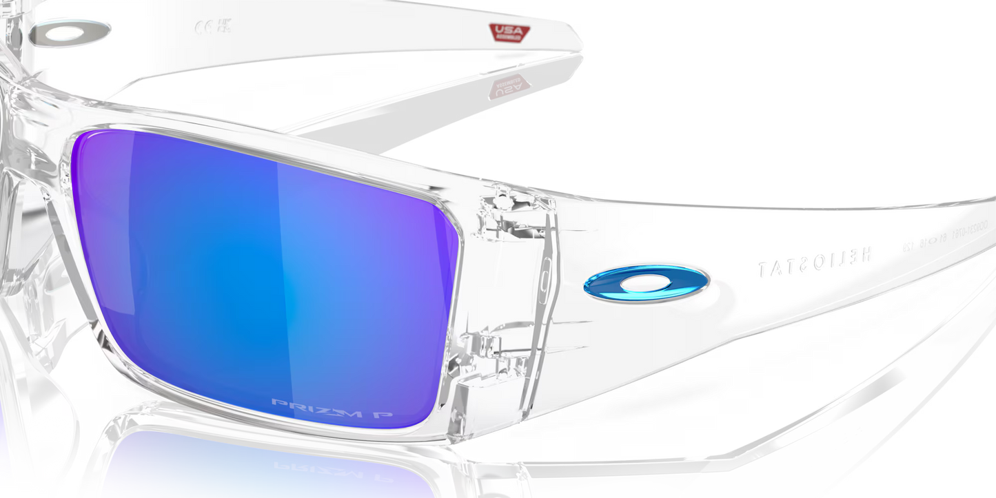 Heliostat Clear w/ Prizm Sapphire Polarized