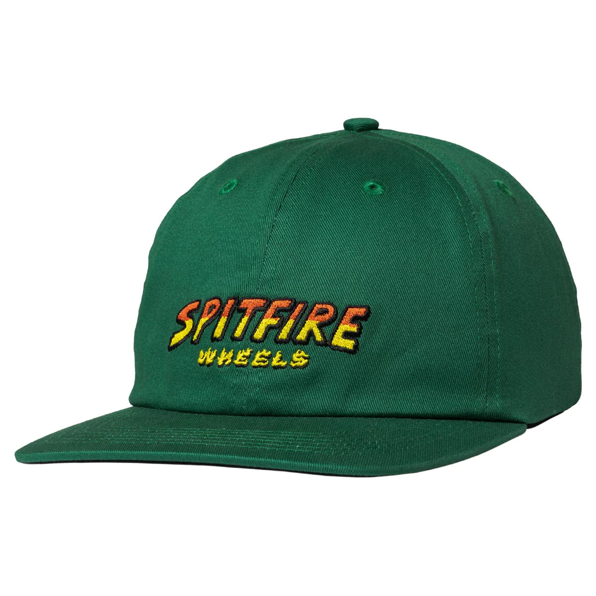 Spitfire Hell Hounds 2 II Script Strapback Hat - Dark Green
