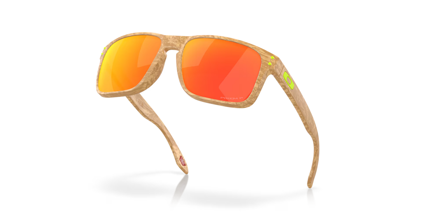 Holbrook Matte Stone Desert Tan w/ Prizm Ruby Iridium Polarized