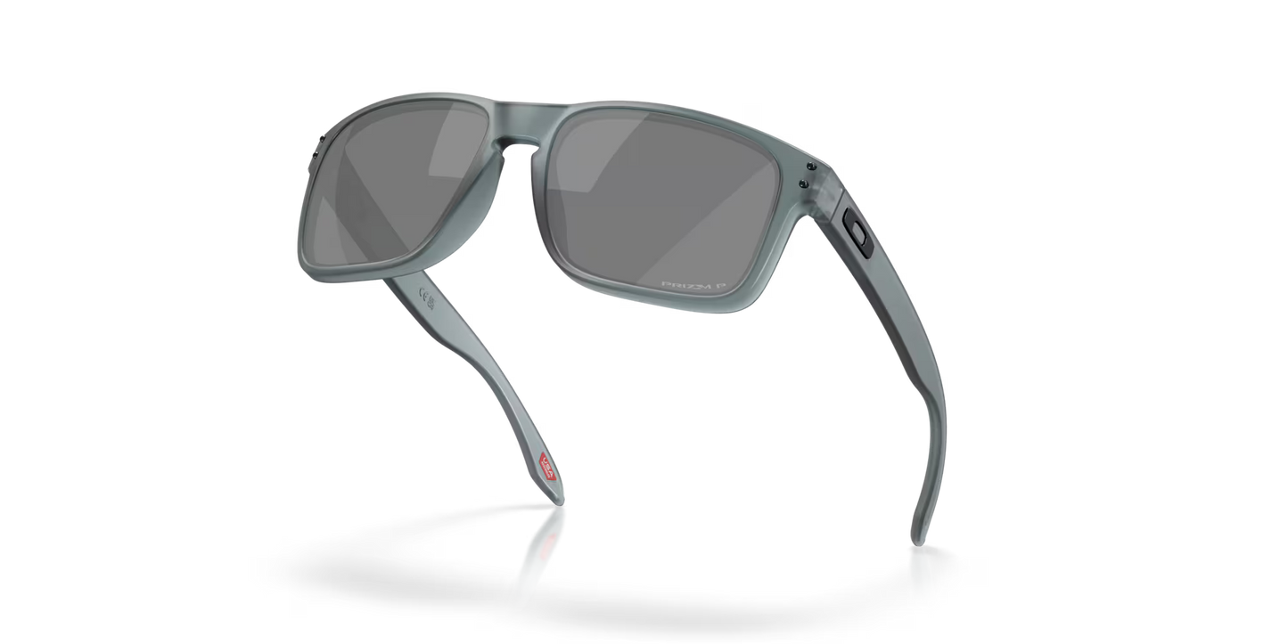 Holbrook Matte Crystal Black w/ Prizm Black Polarized