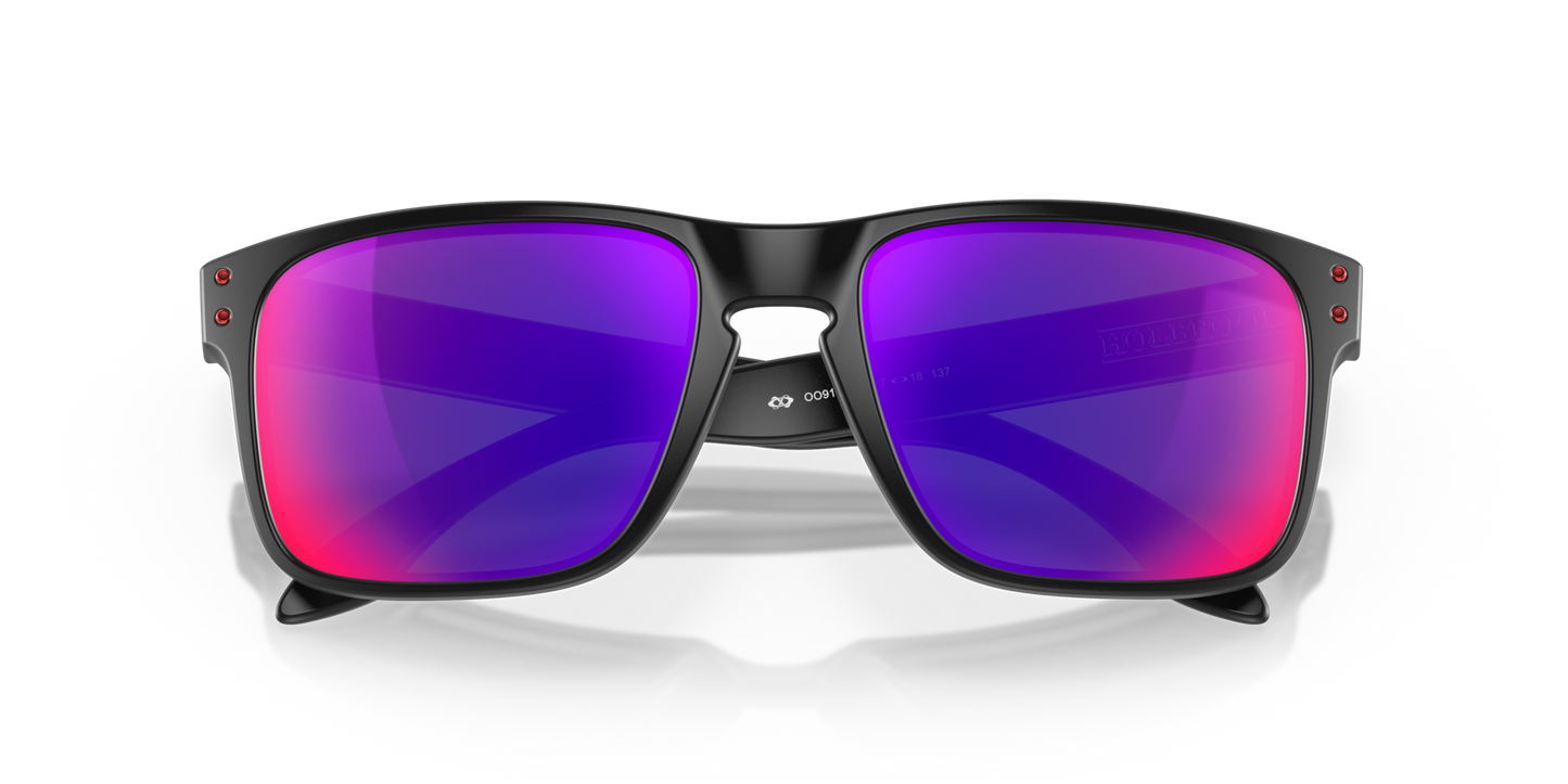 Holbrook Matte Black w/ Positive + Red Iridium