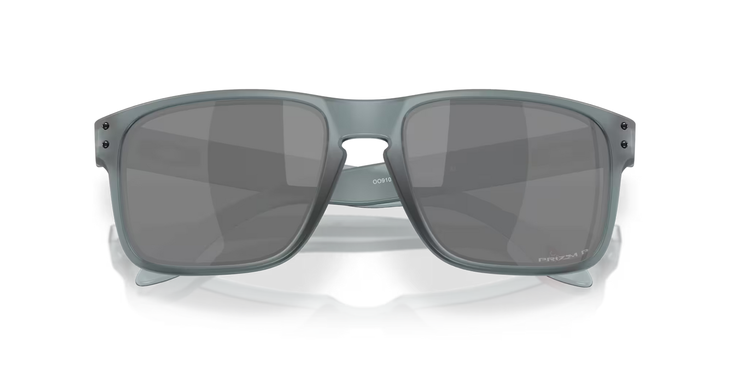Holbrook Matte Crystal Black w/ Prizm Black Polarized