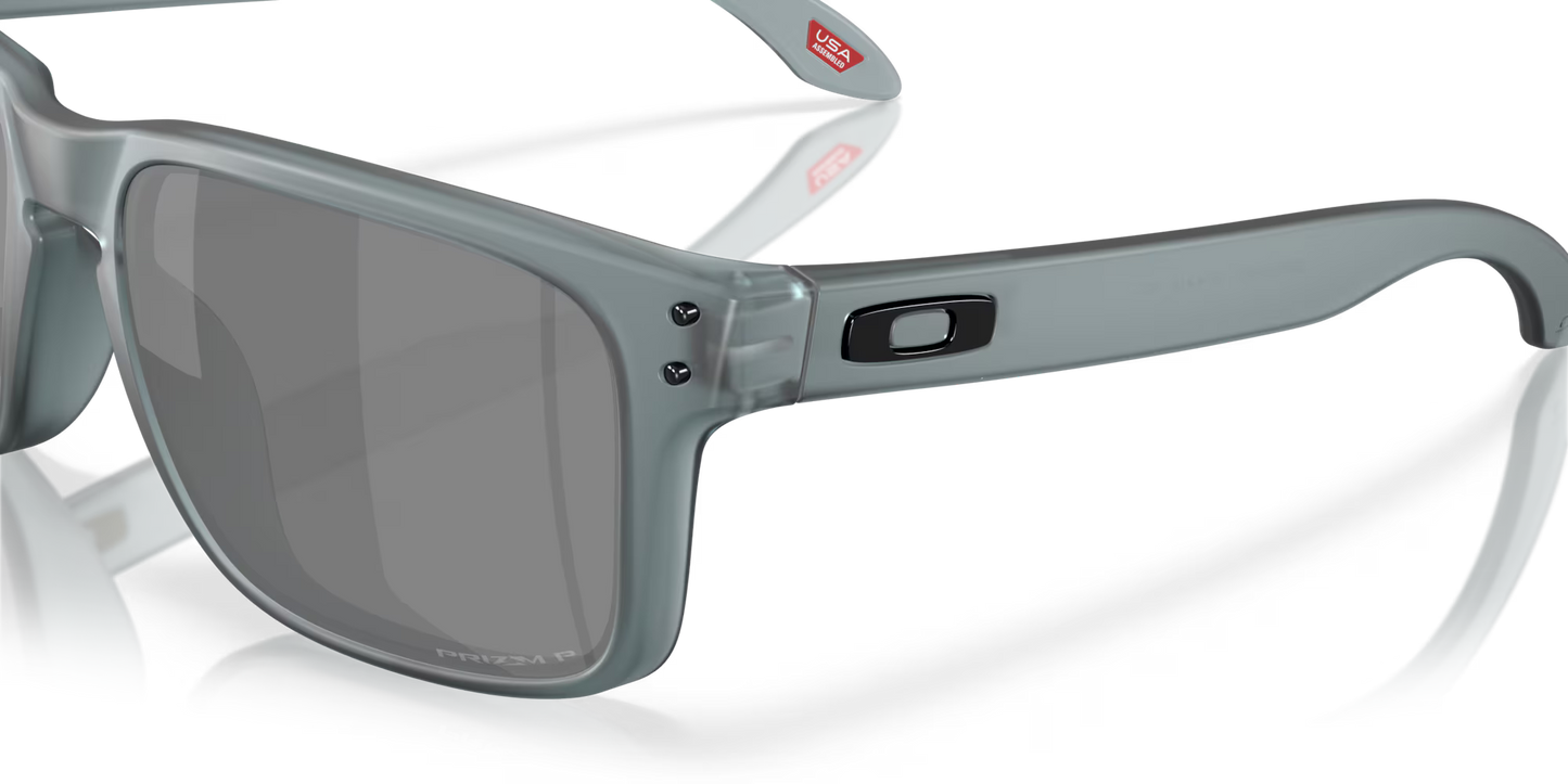 Holbrook Matte Crystal Black w/ Prizm Black Polarized