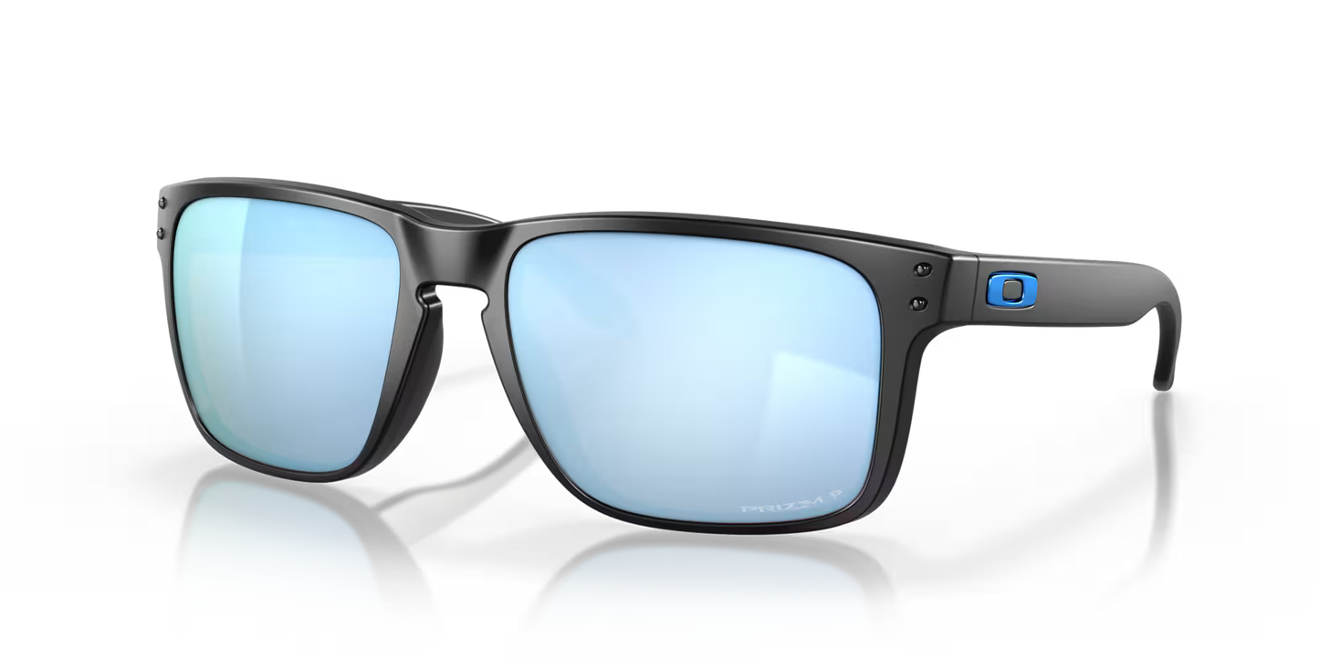 Holbrook XL Matte Black Frame w/ Prizm Deep Water Polarized