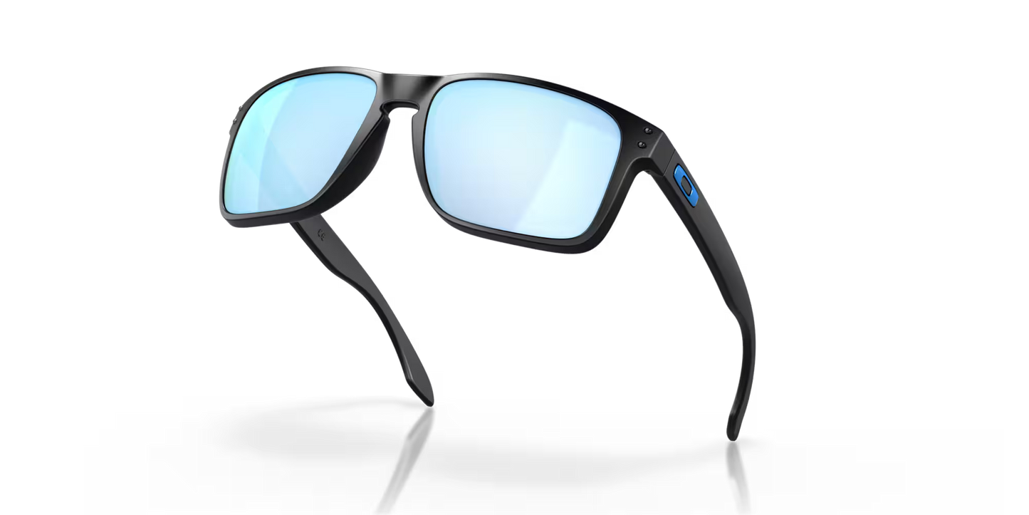 Holbrook XL Matte Black Frame w/ Prizm Deep Water Polarized