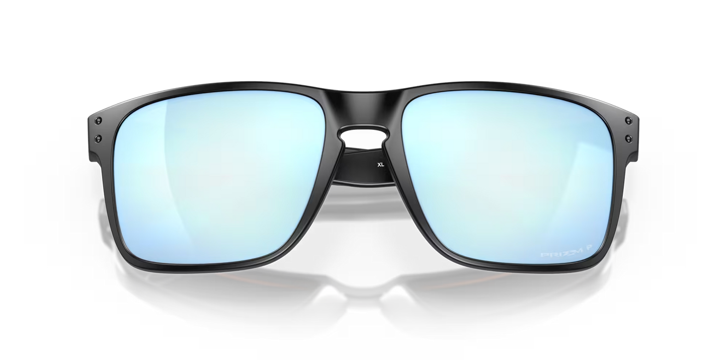 Holbrook XL Matte Black Frame w/ Prizm Deep Water Polarized