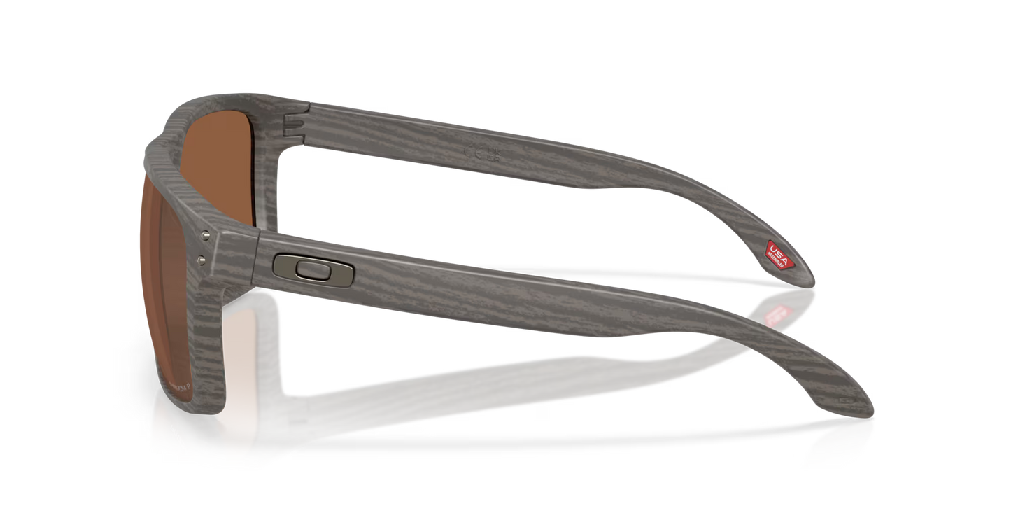 Holbrook XXL Woodgrain Frame w/ Prizm Tungsten Polarized