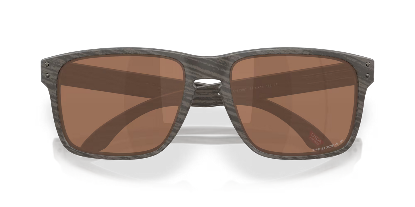 Holbrook XXL Woodgrain Frame w/ Prizm Tungsten Polarized