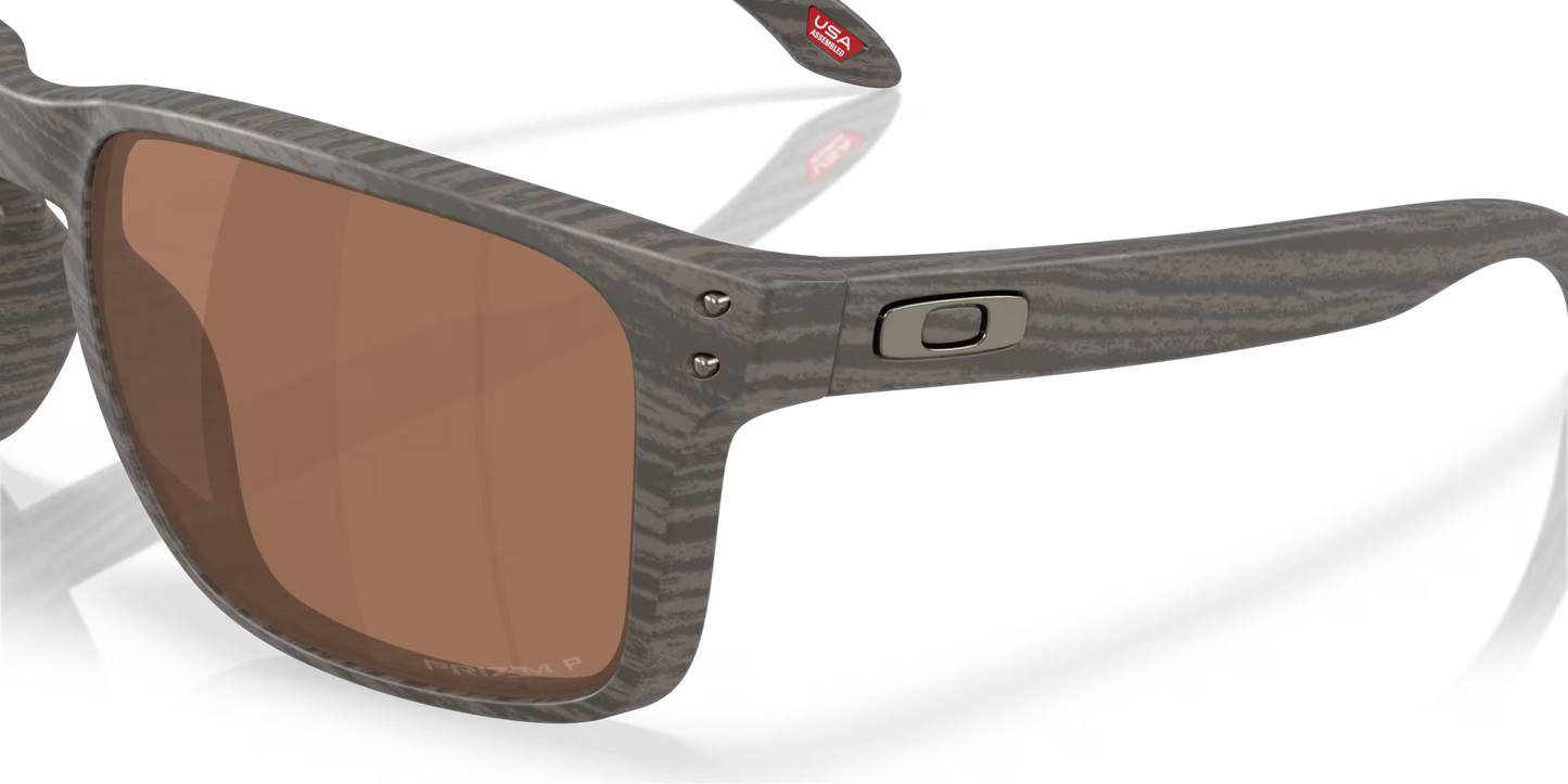 Holbrook XXL Woodgrain Frame w/ Prizm Tungsten Polarized