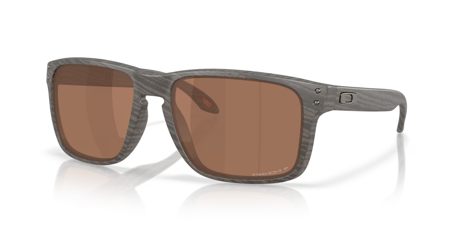 Holbrook XXL Woodgrain Frame w/ Prizm Tungsten Polarized