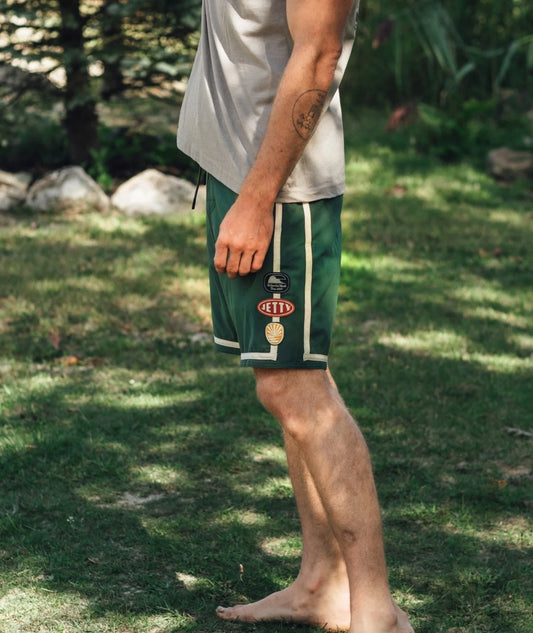 Hudson Hybrid Boardshort Short - Green