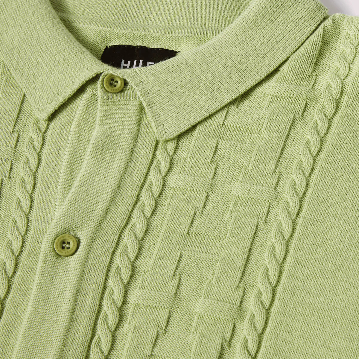 HUF Towner L/S Knit Top - Pistachio