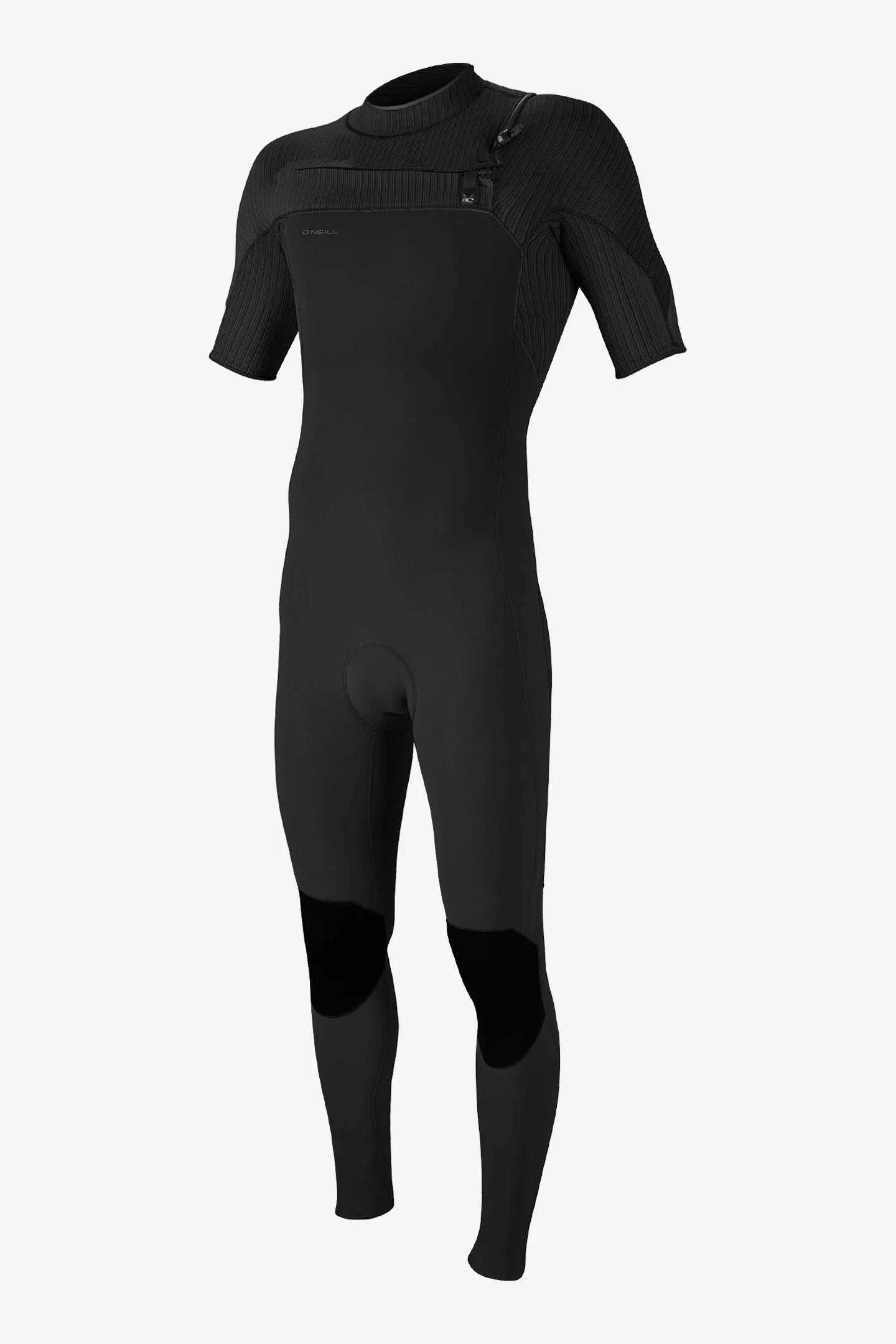 O'Neill Hyperfreak F.U.Z.E. 2mm Chest Zip S/S Full Wetsuit - Black/Black