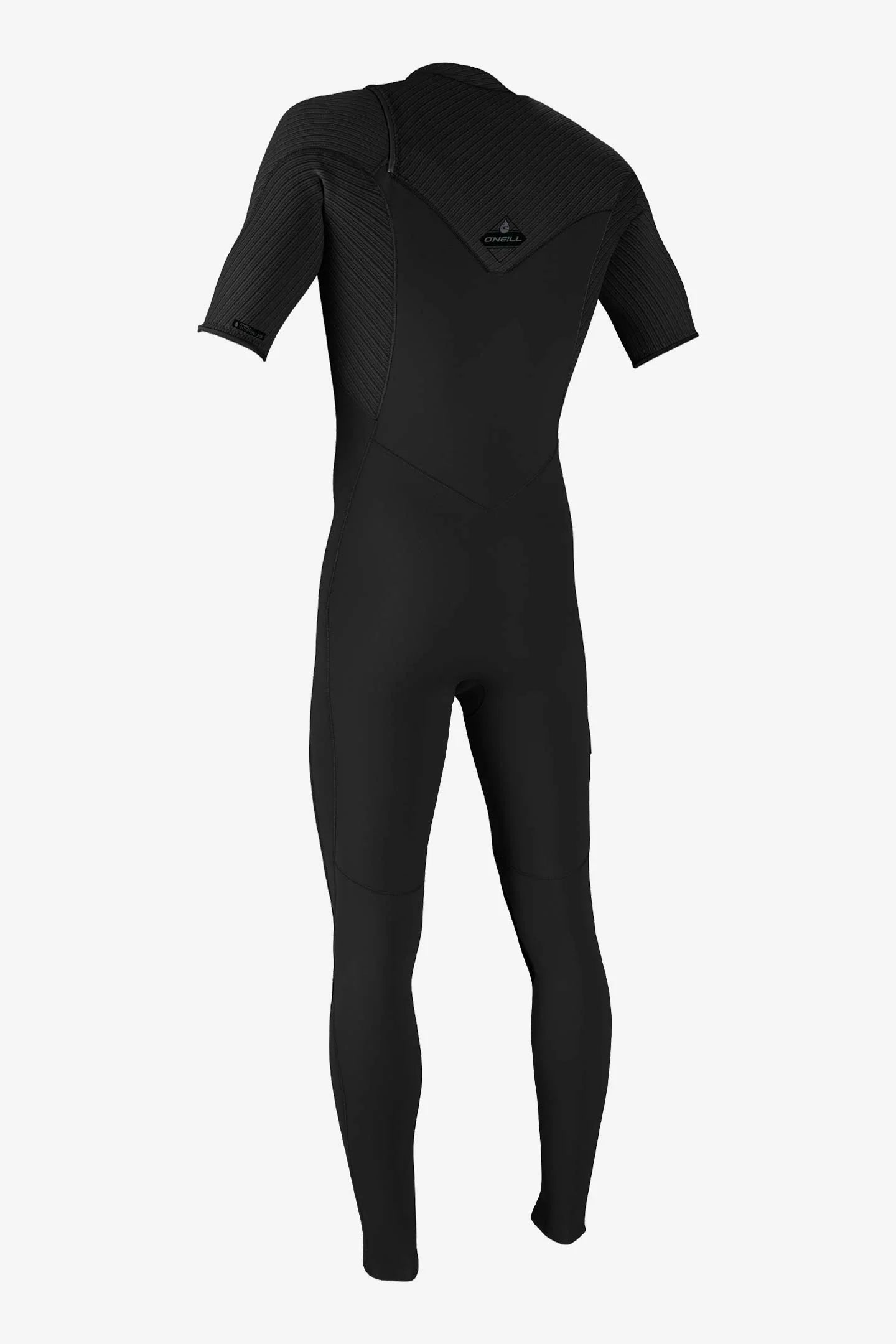 O'Neill Hyperfreak F.U.Z.E. 2mm Chest Zip S/S Full Wetsuit - Black/Black