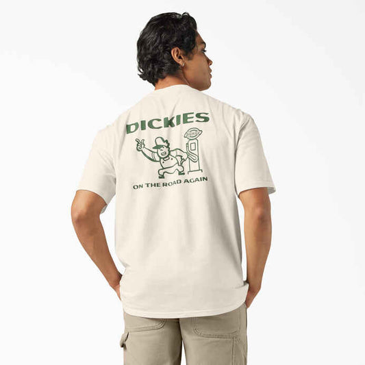 Dickies Burns Graphic Tee - Egret