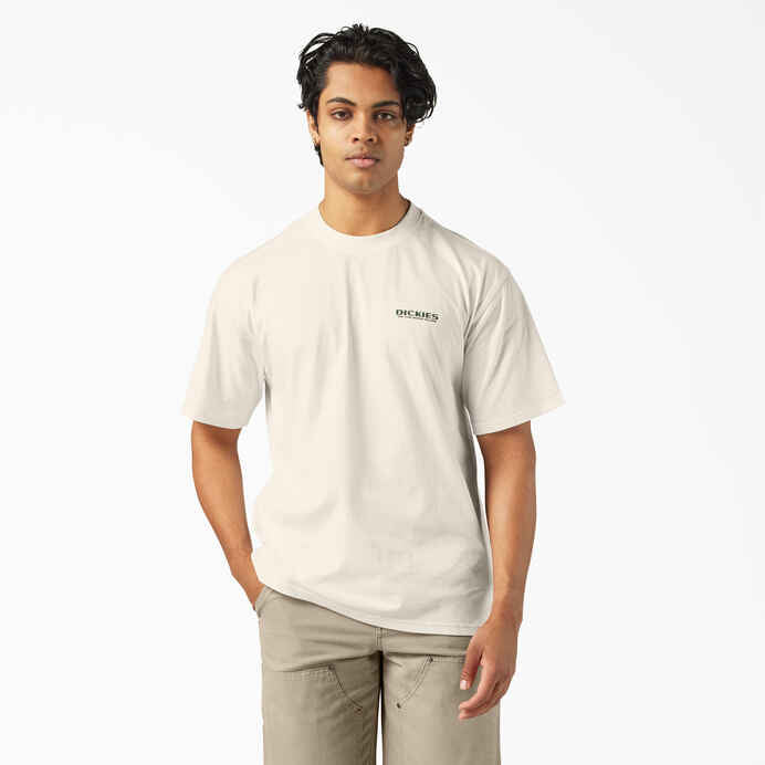 Dickies Burns Graphic Tee - Egret