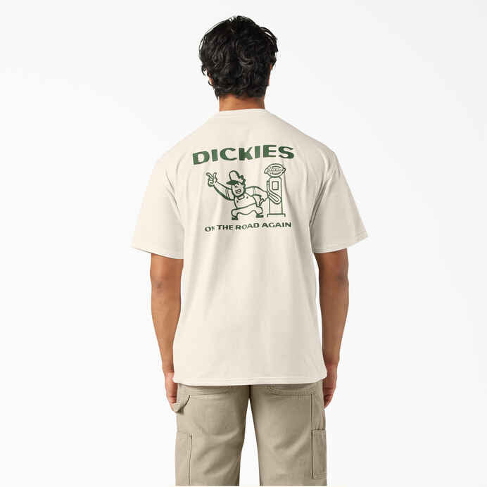 Dickies Burns Graphic Tee - Egret
