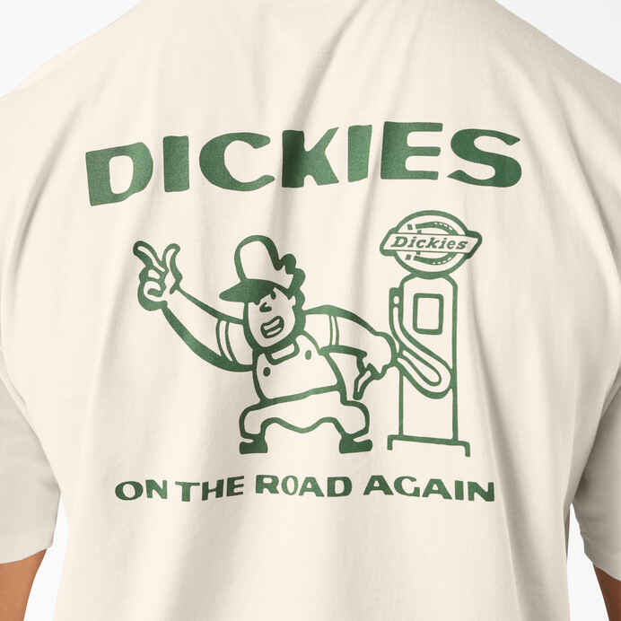 Dickies Burns Graphic Tee - Egret