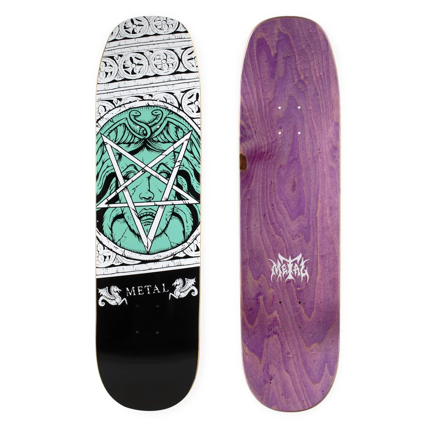 Metal Medusa Proto Shaped Deck 8.5