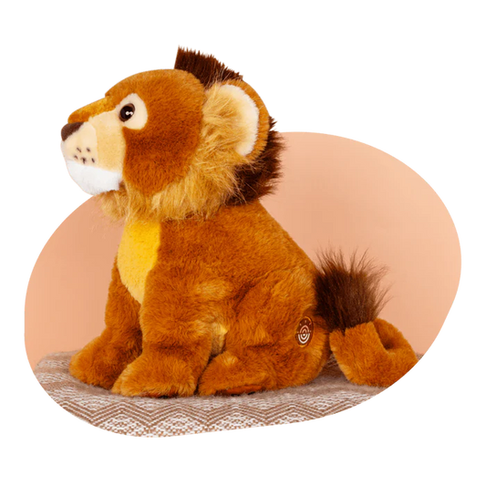 Fahlo Animal Tracking The Excursion Plush - Lion