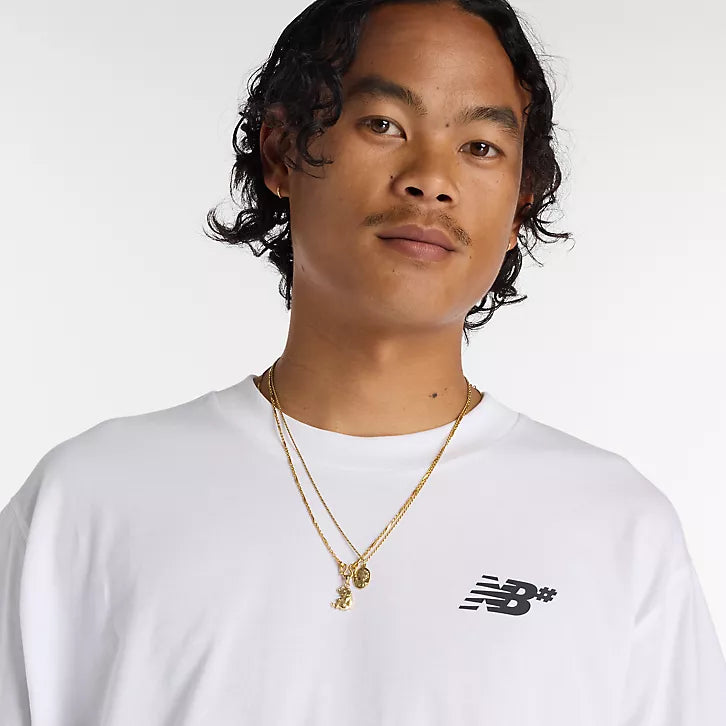 New Balance Numeric Small Logo T-Shirt - White
