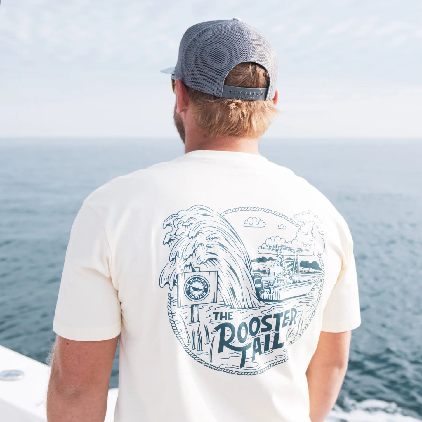 Rooster Tail Tee - Pale Yellow