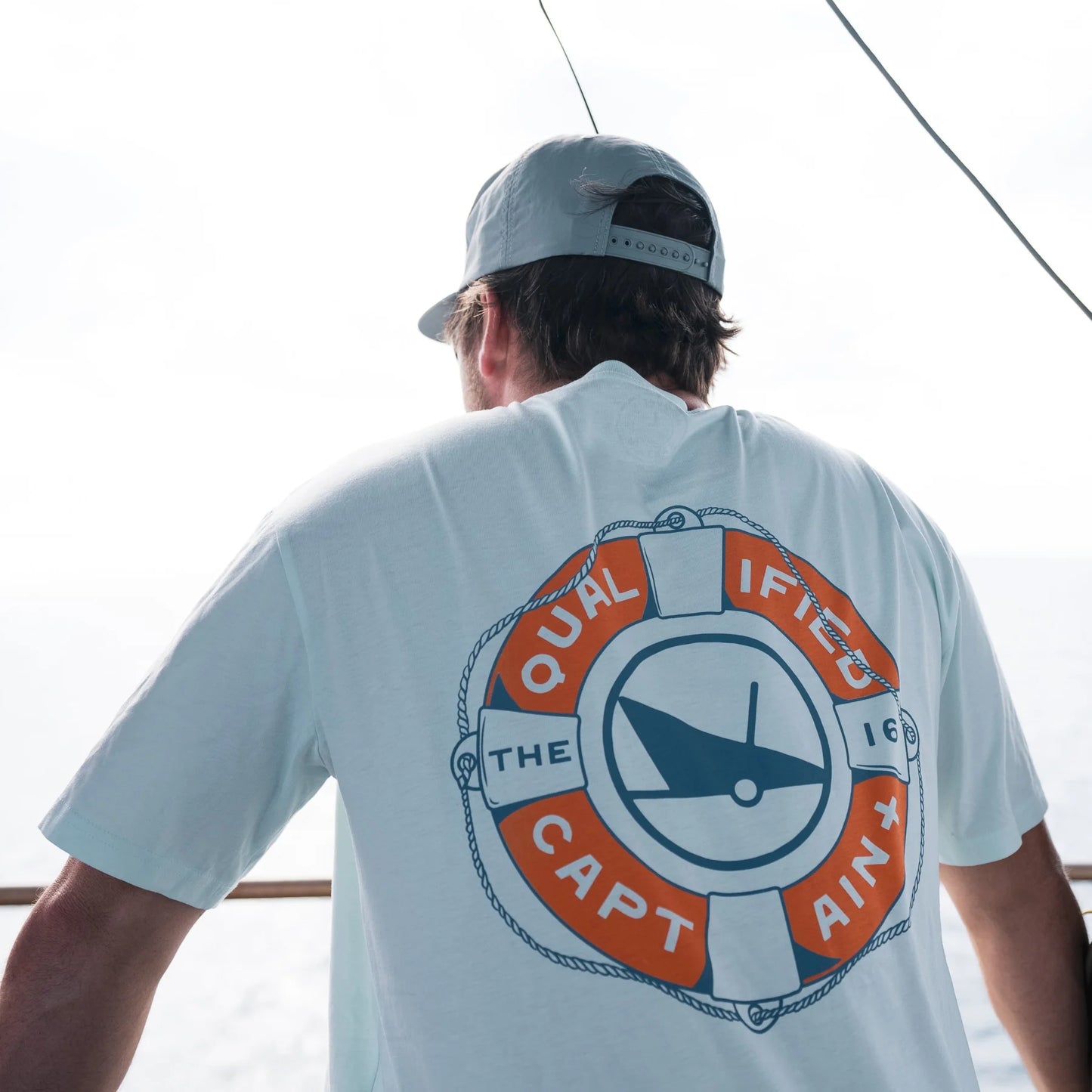 Life Ring Tee - Sea Foam