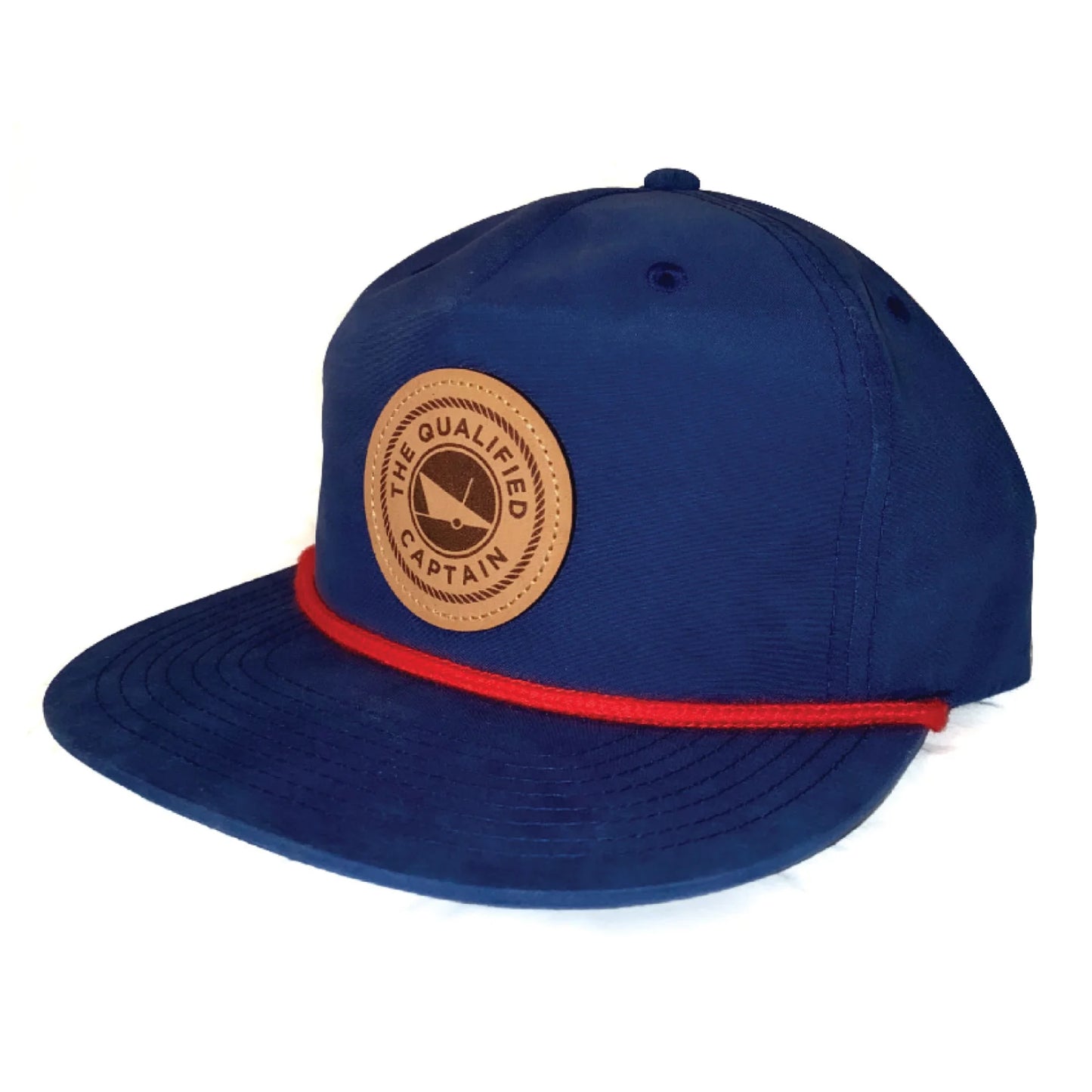 TQC Patch Grandpa Trucker Hat - Navy / Red