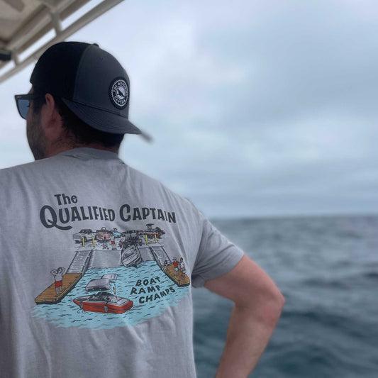 Boat Ramp Champ Tee - Dark Grey