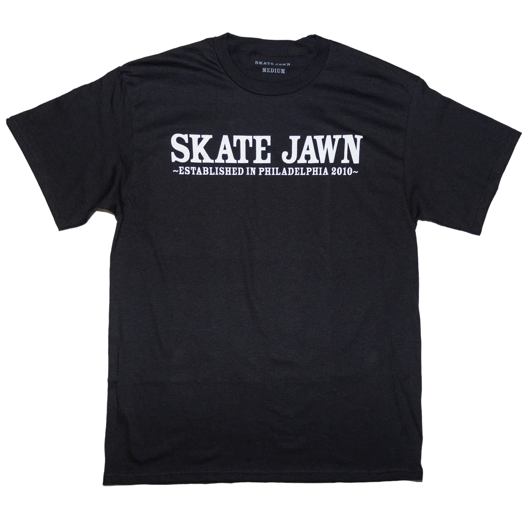 Skate Jawn Established Tee - Black