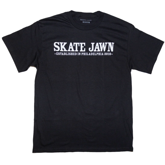 Skate Jawn Established Tee - Black