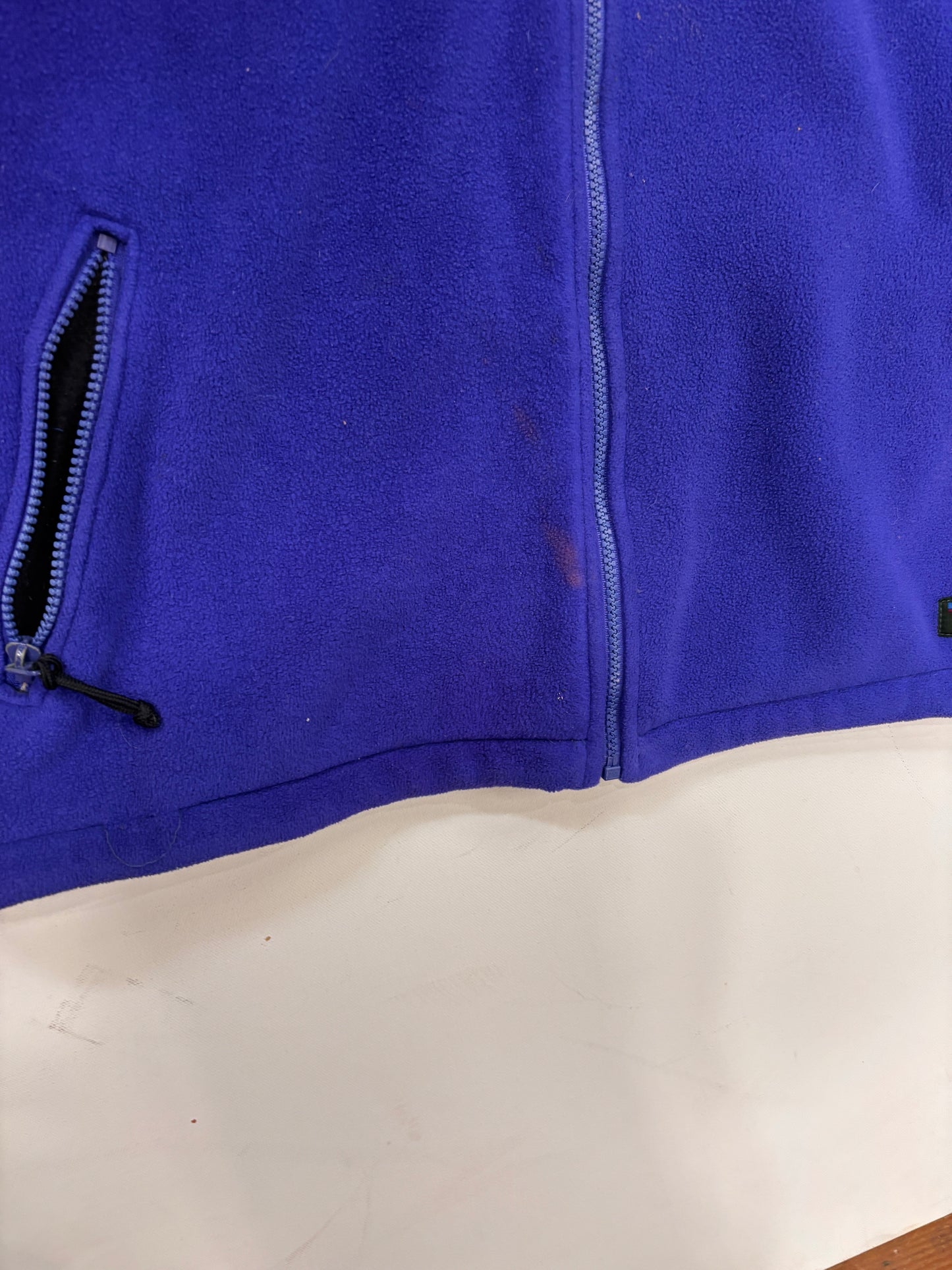Vintage LL Bean WindBloc Series F/Z Fleece Vest - Purple