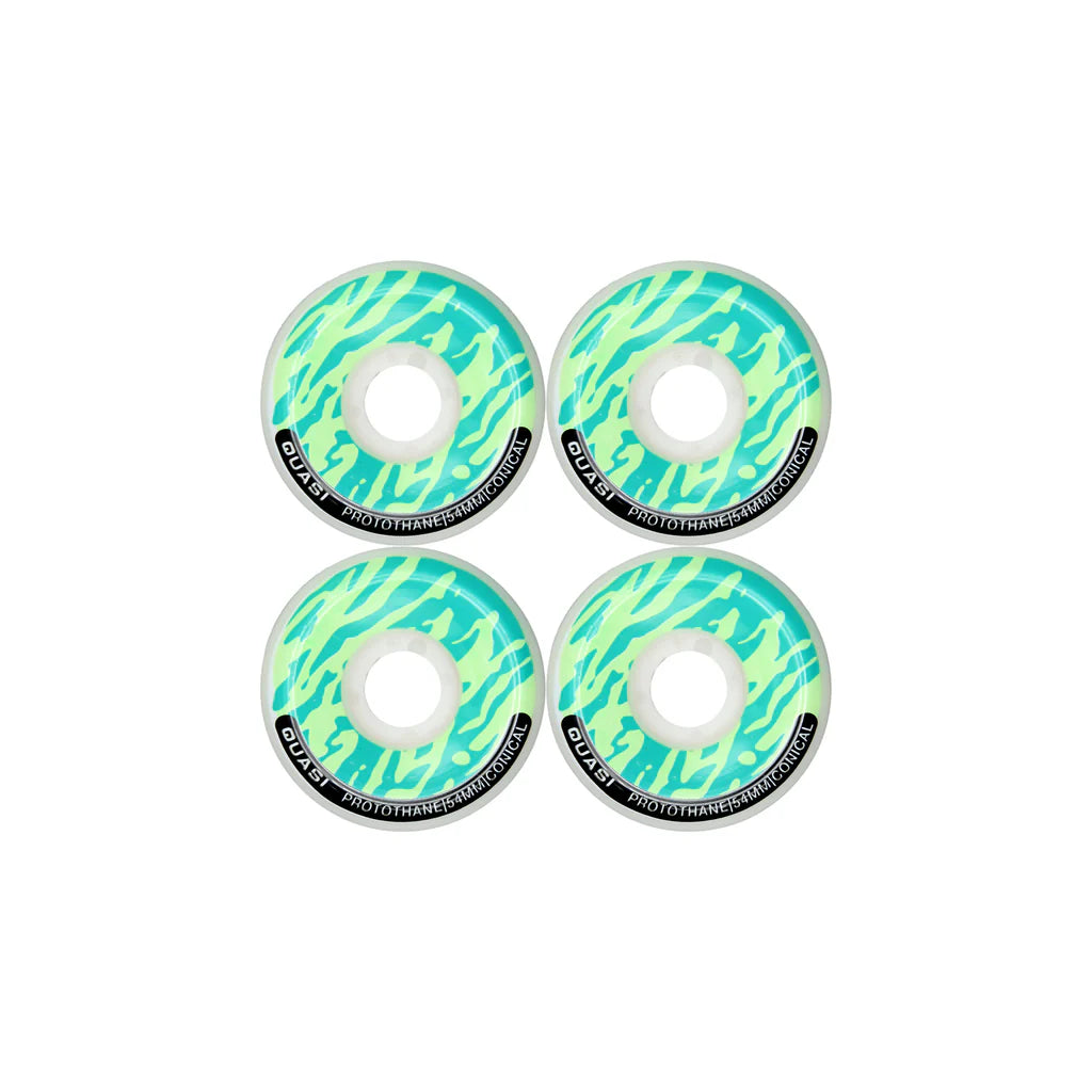Quasi Green P-Thane Wheels 54mm