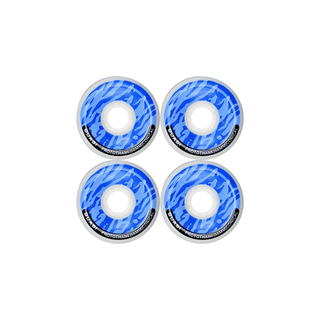 Quasi Blue P-Thane Wheels 56mm