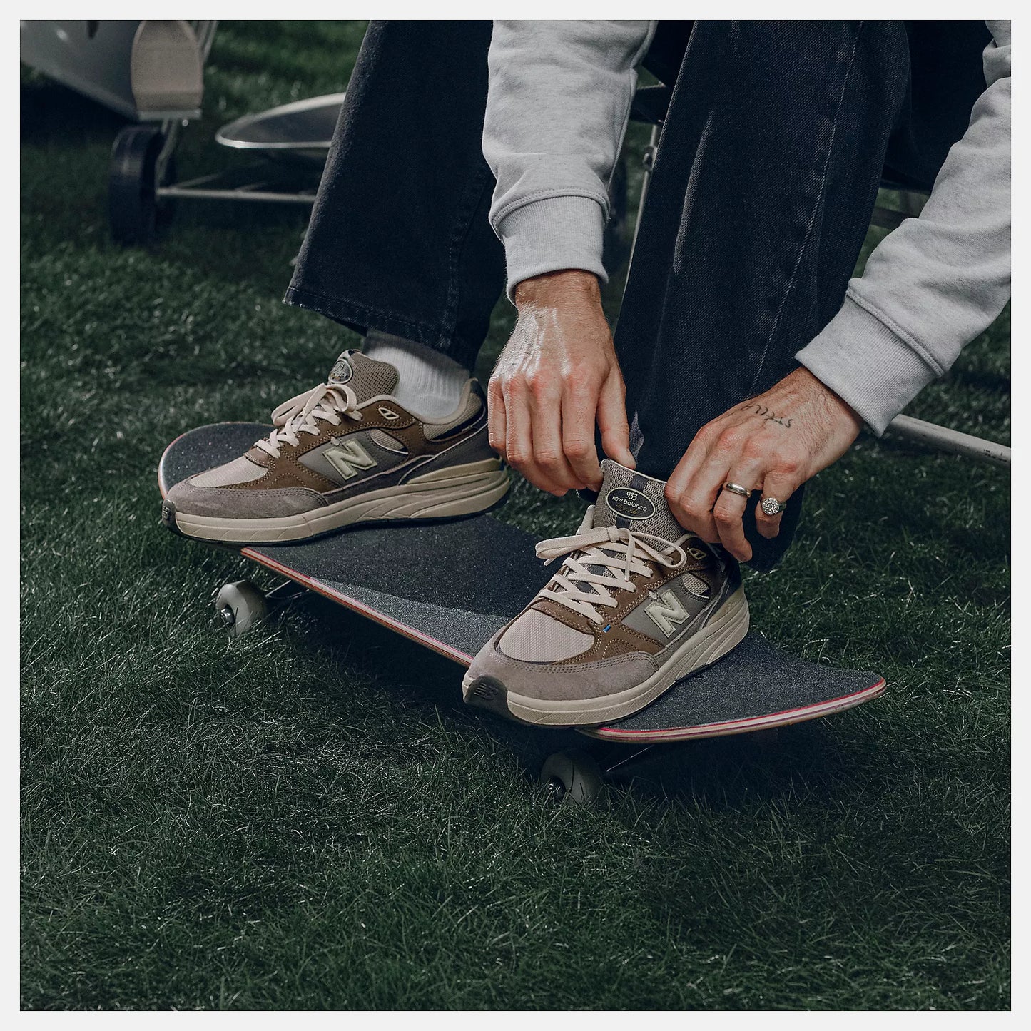 New Balance Numeric Reynolds 933 - Grey Days