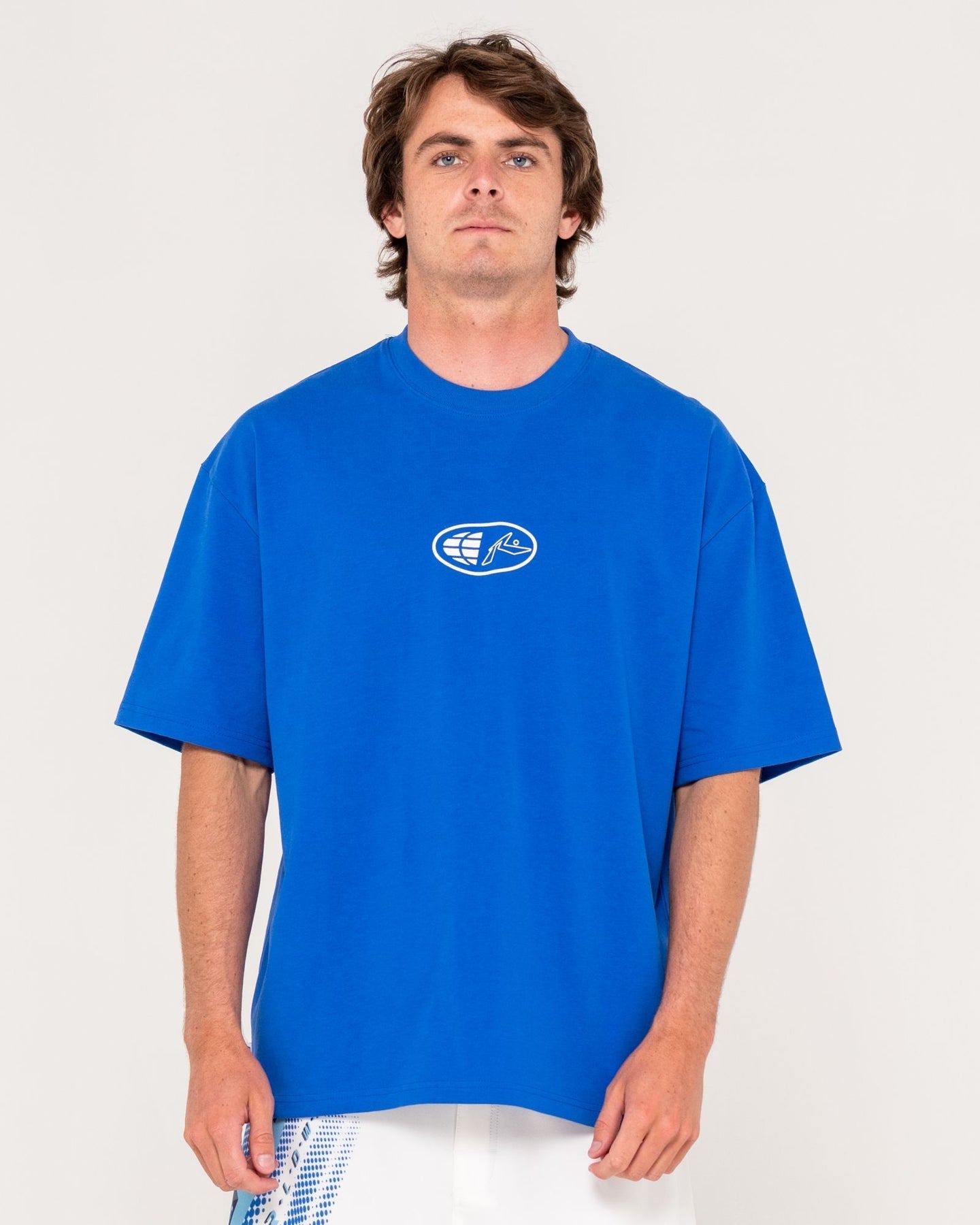 Rusty Outer There S/S Tee - Royal Blue