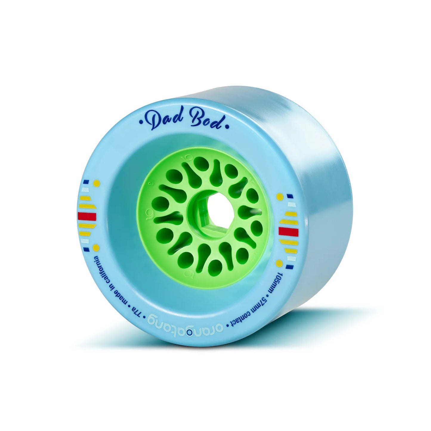 Orangatang 105mm 77a Dad Bod Wheels - Blue