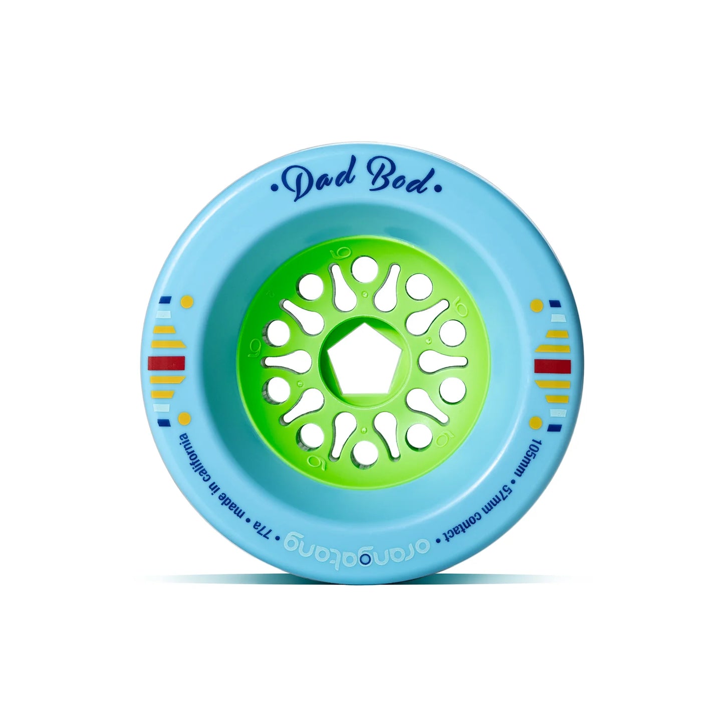 Orangatang 105mm 77a Dad Bod Wheels - Blue