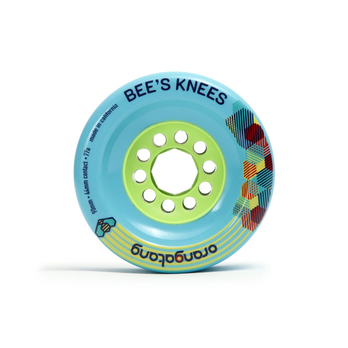 Orangatang 90mm 77a Bee’s Knees Wheels - Blue