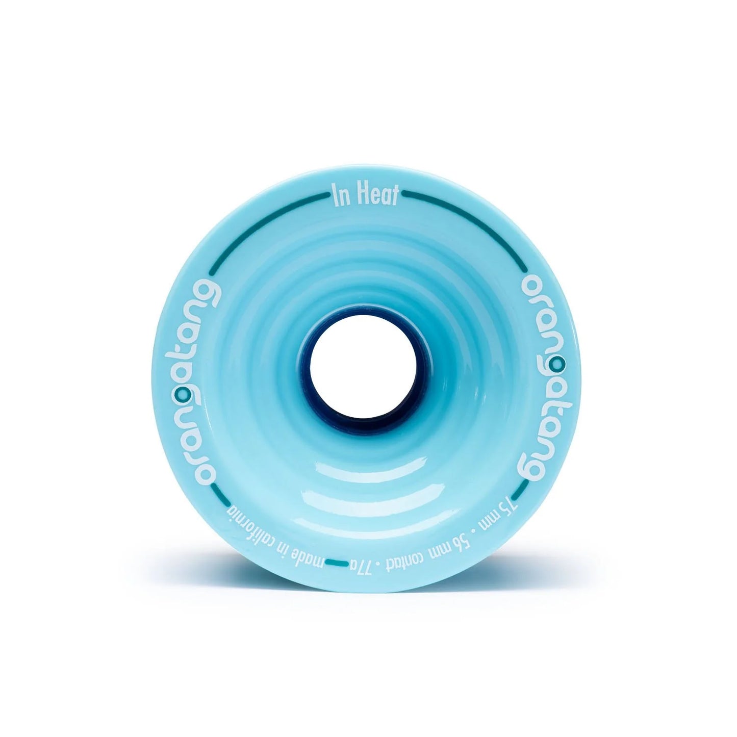 Orangatang 75mm 77a In Heat Wheels - Blue