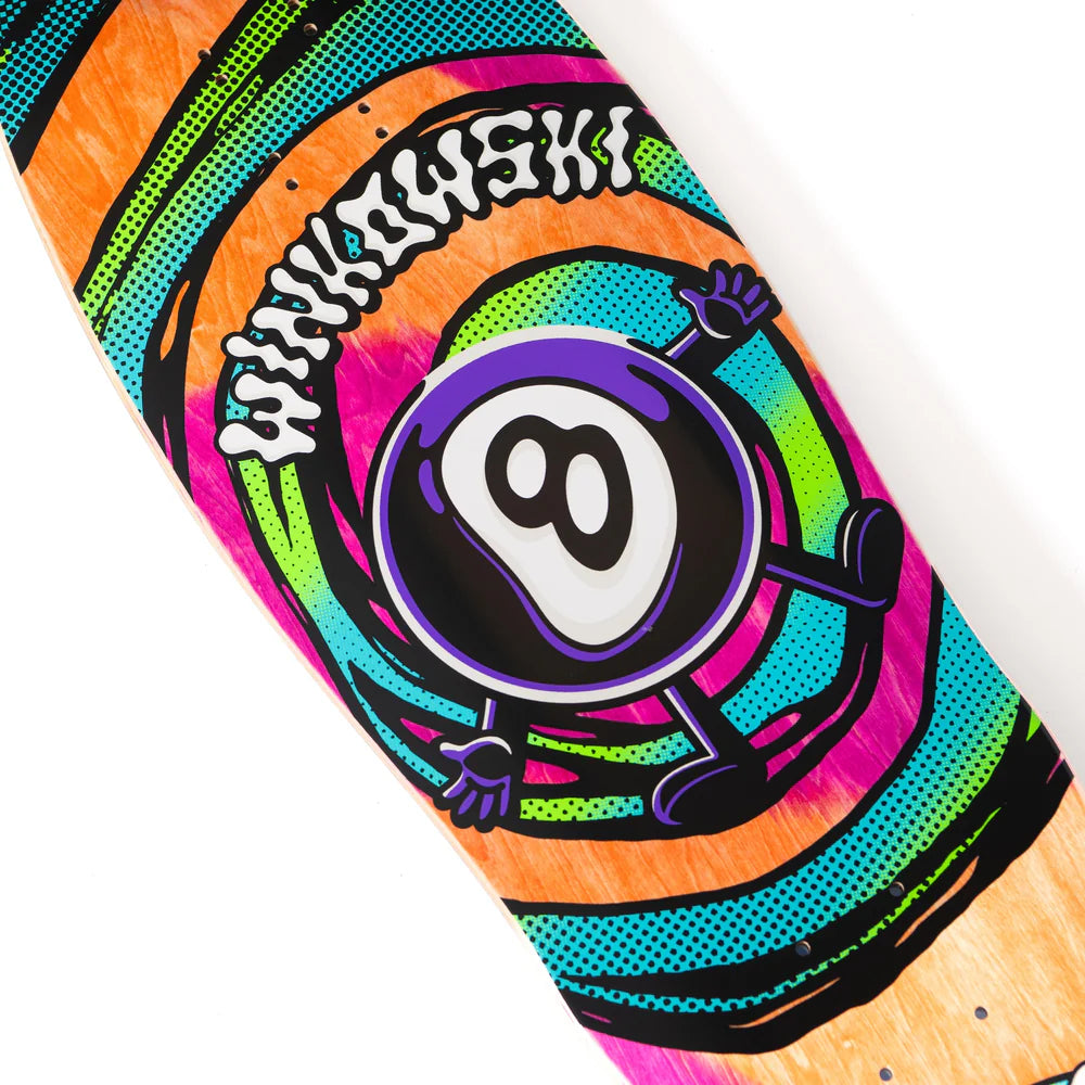 Santa Cruz Erick Winkowski 8ballr Vertigo Medium Pro Shaped Deck 9.5