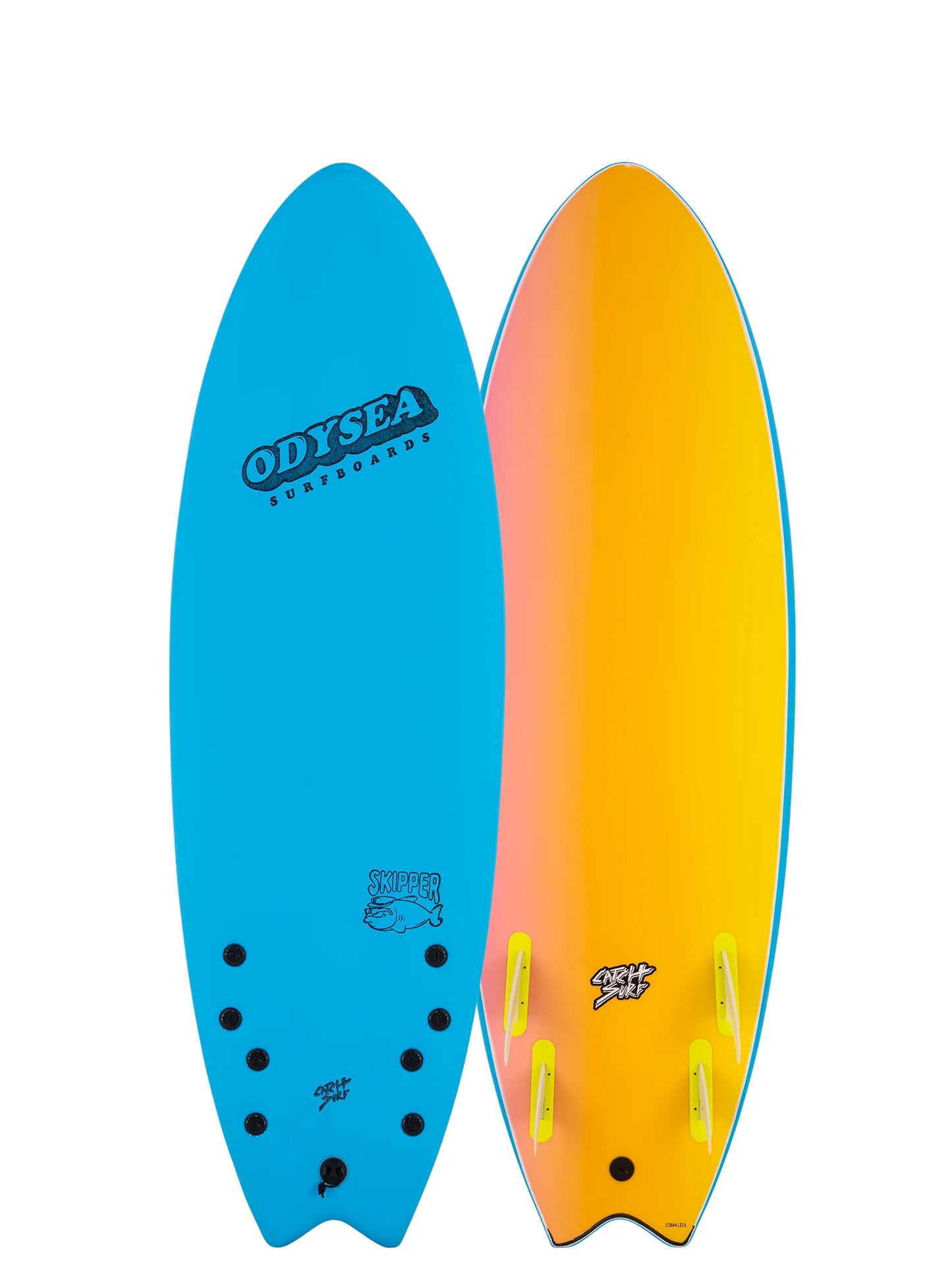 6'0" Odysea Skipper Quad - Blue/Gradient
