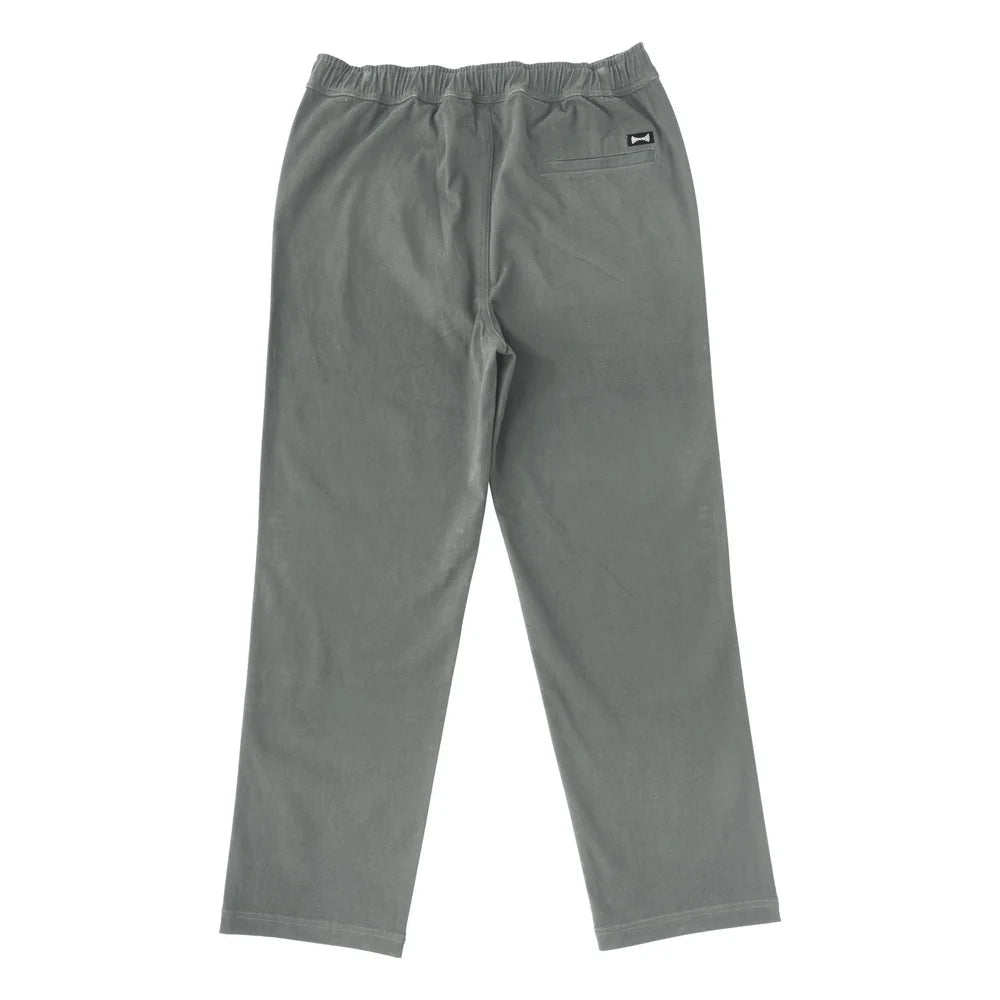 Independent Span Elastic Waist Pants - Slate